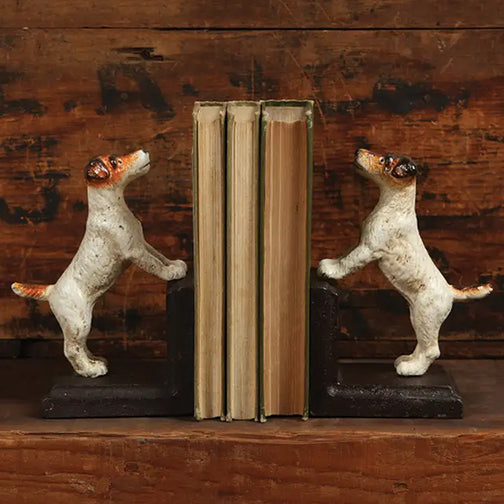 Jack Russell Bookends
