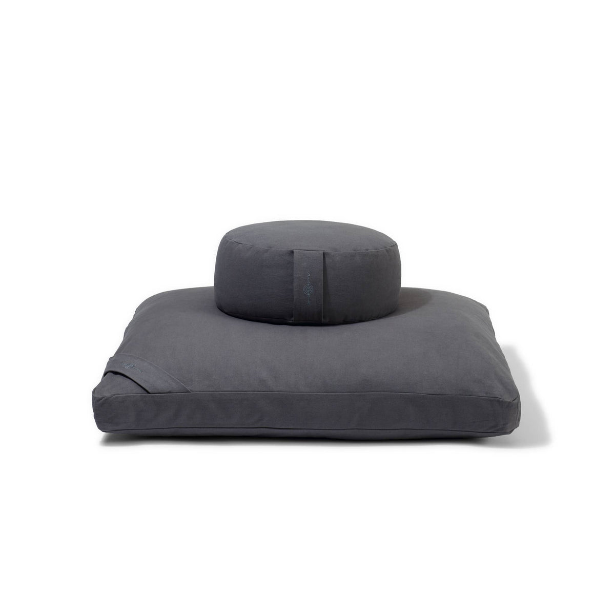 Organic Meditation Cushion Set - slate