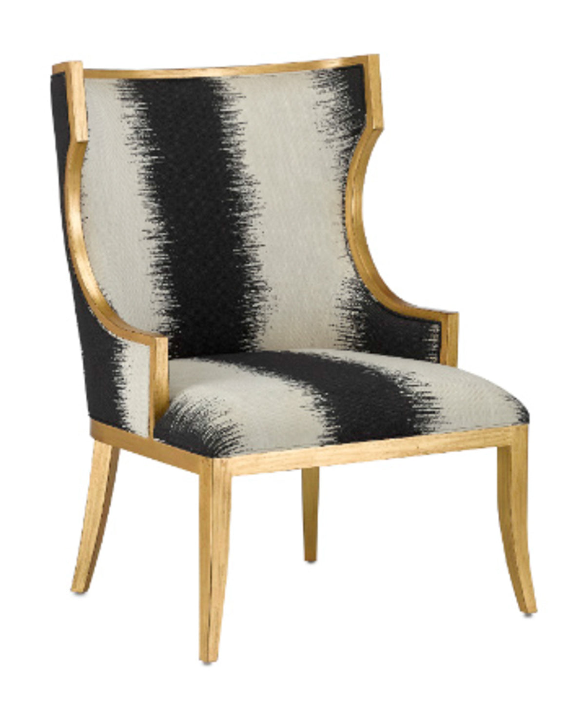 Black & White & Gold Kona Chair