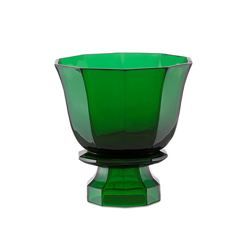 Columbia Emerald Footed Vase